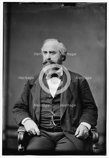 Carter H. Harrison of Illinois, between 1870 and 1880. Creator: Unknown.