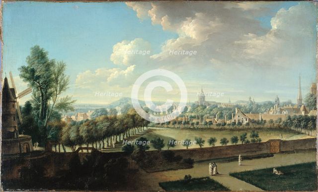 Carthusian Enclosure, rue d'Enfer, between 1715 and 1793. Creator: Nicolas Raguenet.