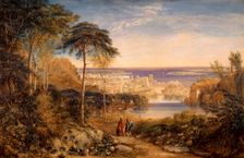 Carthage: Aeneas and Achates, 1825. Creator: David Cox the Elder