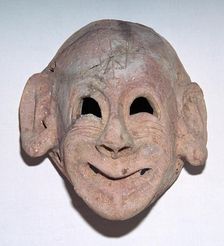 Carthaginian grinning mask, 6th century