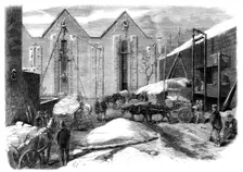 Carting the Ice 1861