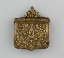 Cartridge Box, Germany, late 17th century. Creator: Unknown