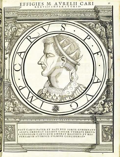 Carus (224 - 283 AD), 1559.