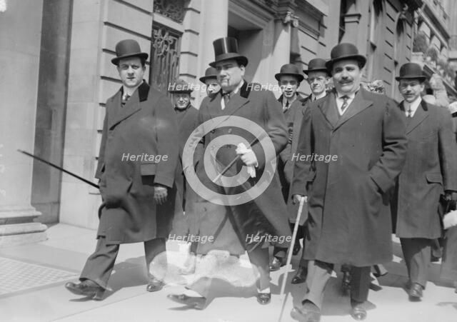 Caruso, Easter Parade, 1913. Creator: Bain News Service.