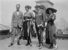 Caruso Wedding Party, 1918. Creator: Bain News Service