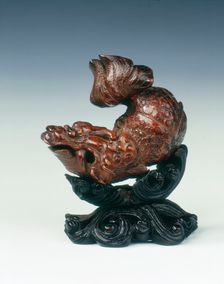 Carved bamboo carp, China, 2nd half of the 17th century. Creator: Unknown