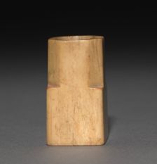 Carved Bone, 1-200. Creator: Unknown