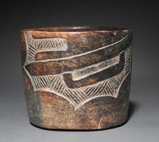 Carved Bowl, 1200-900 BC. Creator: Unknown