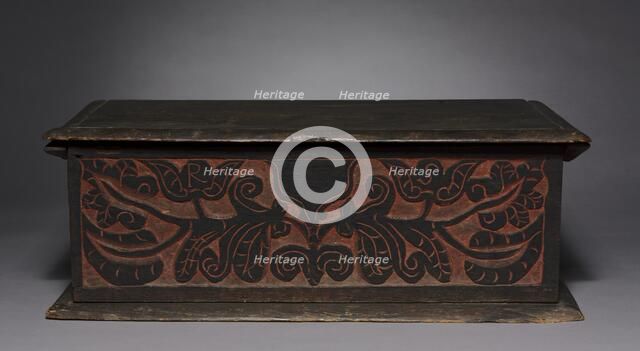 Carved Box, 1680-1700 . Creator: Unknown.
