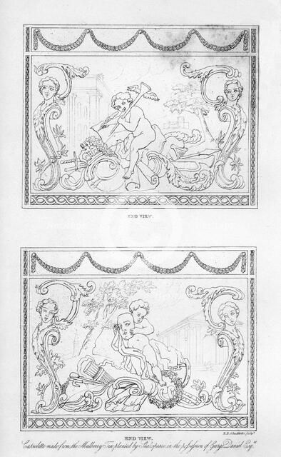Carved cassolette made from the wood of Shakespeare's mulberry tree, c18th century, (1840).Artist: Robert Blemmell Schnebbelie