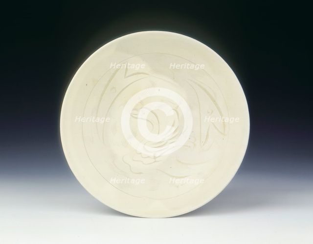 Carved Cizhou bowl with goose, Northern Song dynasty, China, 11th century. Artist: Unknown
