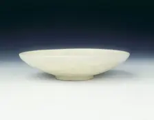 Carved Cizhou bowl with goose, Northern Song dynasty, China, 11th century. Creator: Unknown