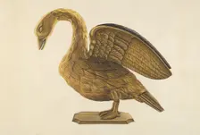 Carved Goose, c. 1937. Creator: Sumner Merrill
