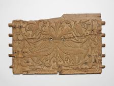Carved Panel with Mythical Birds, Late 16th century. Creator: Unknown