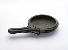 Carved siltstone bowl with gazelle leg handle, Early Dynastic Period (c2950-c2575 BC)