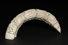 Carved Tooth, late 1800s. Creator: Unknown