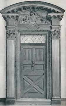 Carved Wood Doorway, Early Eighteenth Century 1909