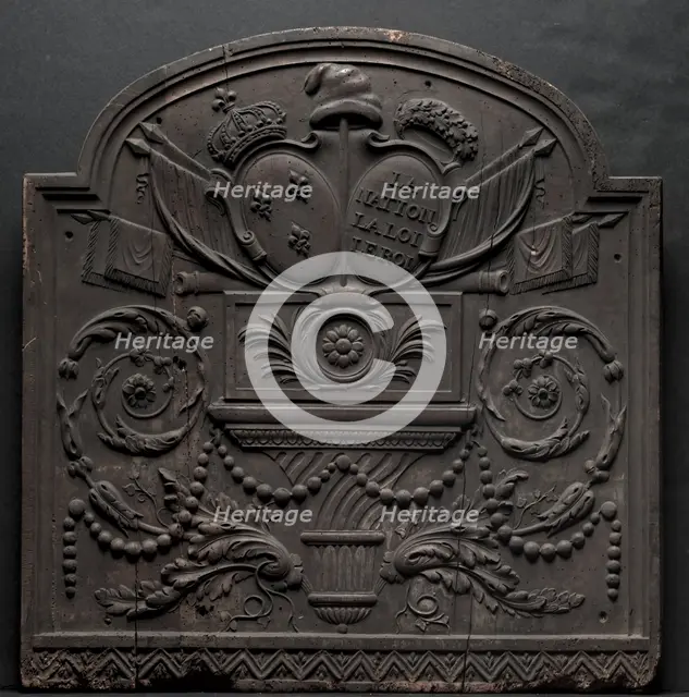 Carved Wood Panel, 1700s. Creator: Unknown.