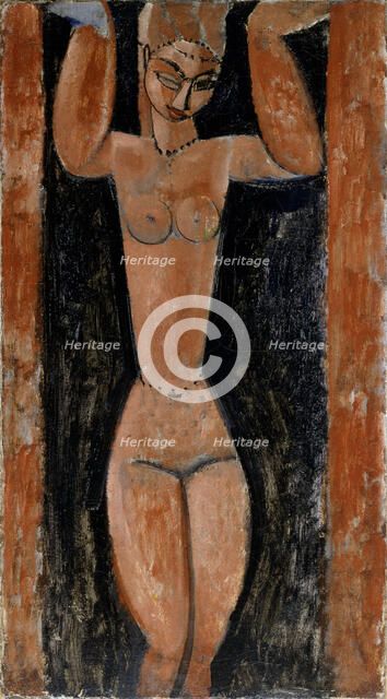 Caryatid, c1911-1912. Creator: Modigliani, Amedeo (1884-1920).