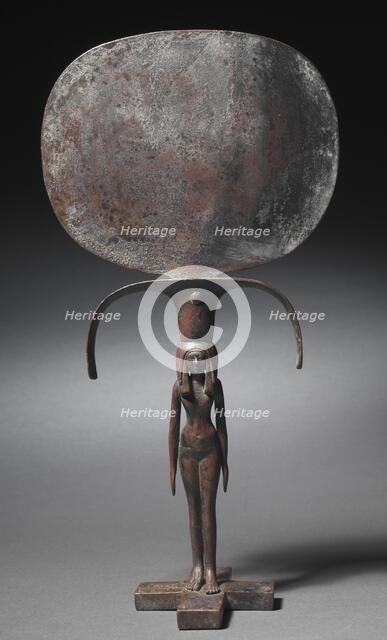 Caryatid Mirror, c. 1540-1296 BC. Creator: Unknown.