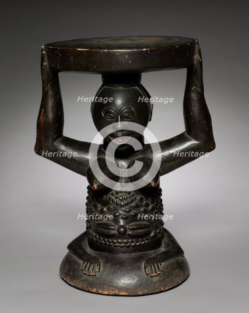 Caryatid Stool, c. 1900. Creator: Unknown.