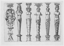 Caryatidum (...) sive Athlantidum Multiformium (...), ca. 1565. Creator: Hans Vredeman de Vries