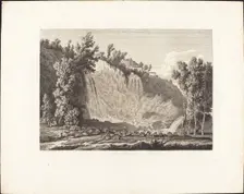 Cascatella Superiore a Tivoli, 1796. Creator: Albert Christoph Dies
