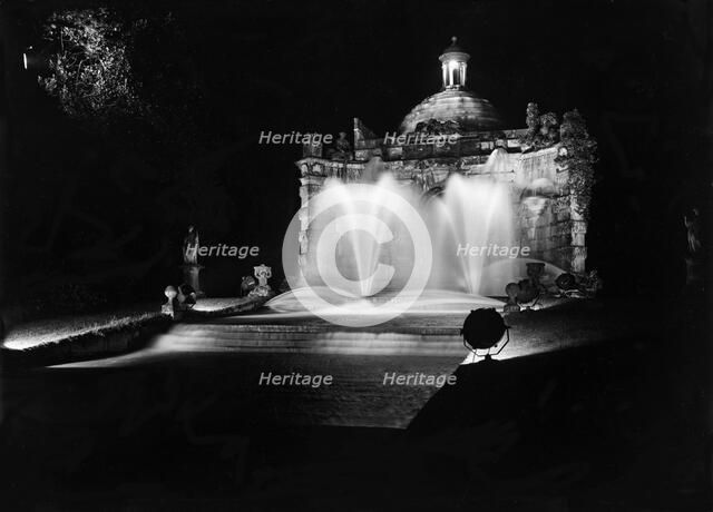 Cascade House, Chatsworth House, Derbyshire, 1939. Artist: JR Board