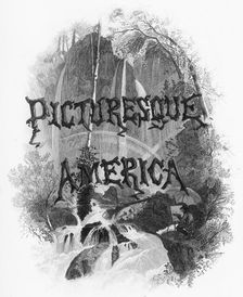 Cascade in Virginia 1872. Creator: Robert Hinshelwood
