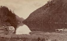 Cascade Lake, Adirondacks, c. 1888. Creator: Seneca Ray Stoddard