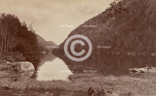Cascade Lake, Adirondacks, c. 1888. Creator: Seneca Ray Stoddard.