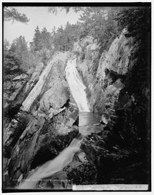 Cascade near Lake Dunmore, Green Mountains, between 1900 and 1906. Creator: Unknown
