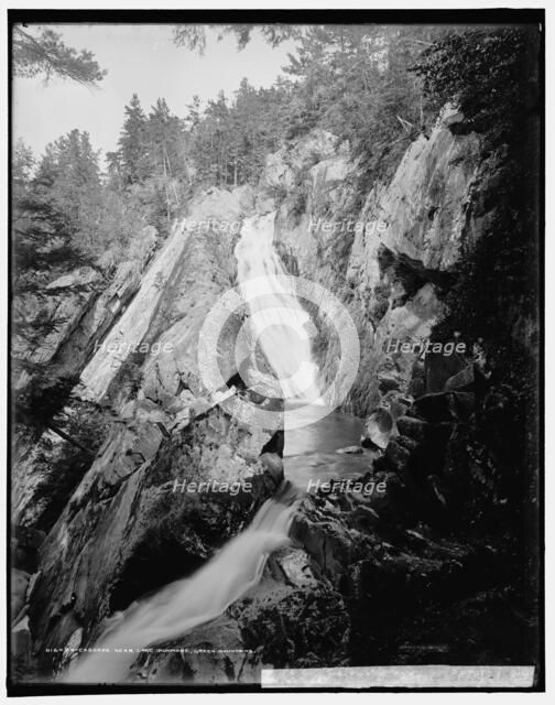 Cascade near Lake Dunmore, Green Mountains, between 1900 and 1906. Creator: Unknown.