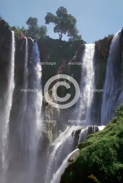 Cascades d'Ouzoud, Morocco.  Creator: Vivienne Sharp.
