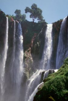 Cascades d'Ouzoud, Morocco. Creator: Vivienne Sharp