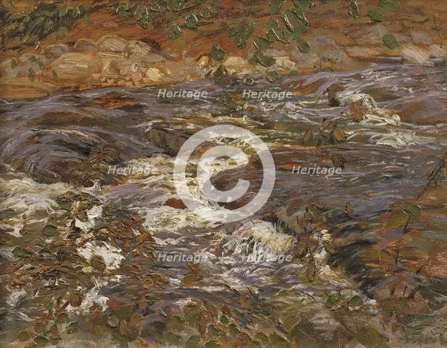 Cascading Brook. Creator: Helmer Osslund.