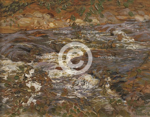 Cascading Brook. Creator: Helmer Osslund.
