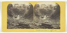 Cascadilla Creek, Ithaca, N.Y. 1st Fall, 1860/65. Creator: J. C. Burritt