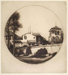 Casa Del Greco, Toledo, 1913. Creator: William Strang