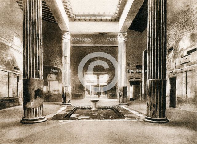 Casa delle Nozze d'Argento, Pompeii, Italy, c1900s. Creator: Unknown.
