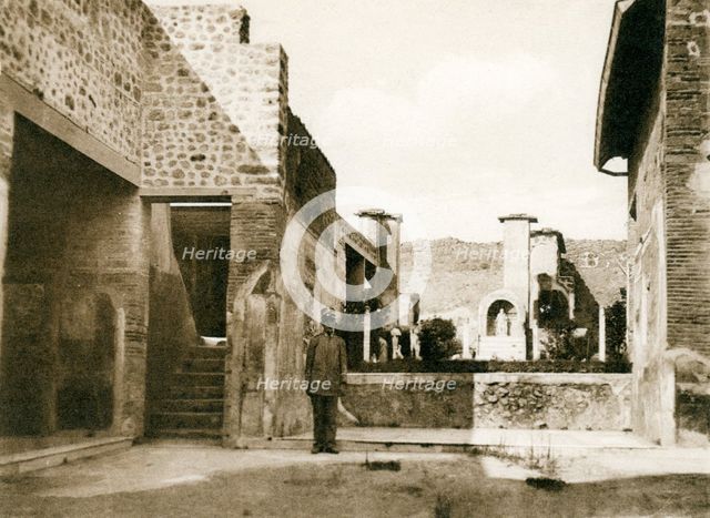 Casa di Marco Lucrezio Fronto, Pompeii, Italy, c1900s. Creator: Unknown.
