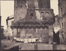 Casa di Rienzi, Rome, ca. 1855. Creator: Unknown