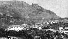 Casamicciola and Mount Epomeo, in the Island of Ischia, Bay of Naples, 1881. Creator: Unknown