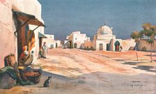 'Casablanca. Place de la mosquee; Afrique du nord 1912. Creator: Unknown