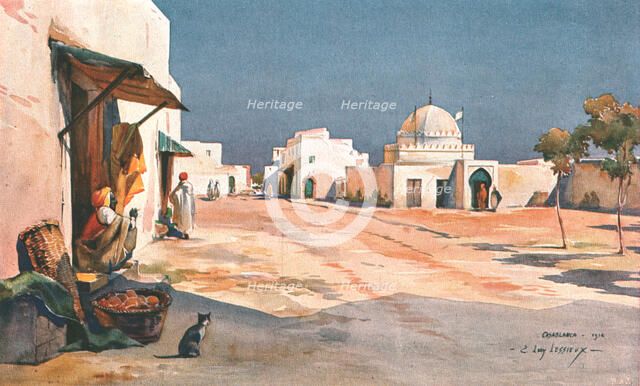 ''Casablanca. Place de la mosquee; Afrique du nord', 1912. Creator: Unknown.