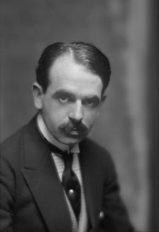 Casares, Miguel T., portrait photograph, 1913. Creator: Arnold Genthe