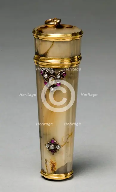 Case with Grooming Implements (Etui), c. 1745-60. Creator: Unknown.
