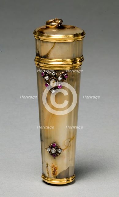 Case with Grooming Implements (Etui), c. 1745-60. Creator: Unknown.