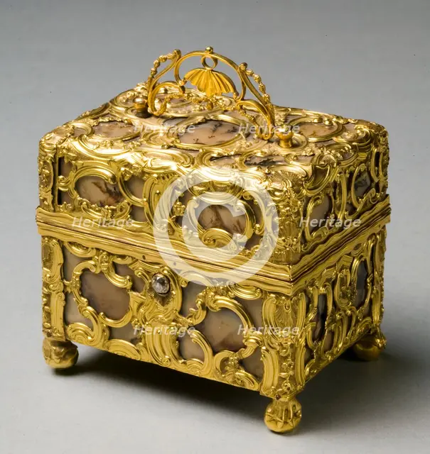 Case with Grooming Implements (Nécessaire), c. 1750. Creator: James Barbot (British), or ; James Cox (British), manner of.