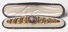 Case for a Bracelet with a Portrait Miniature, 1841. Creator: Anders Lundquist
